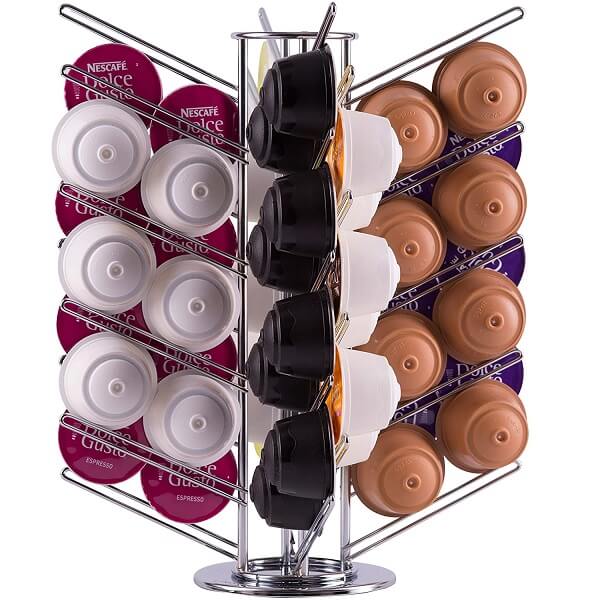 Dolce Gusto Coffee Pods Rotating Holder Stand