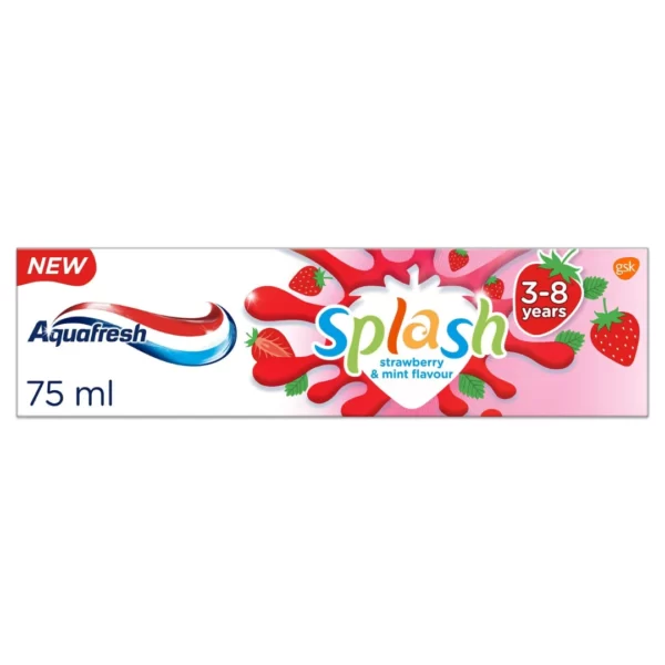 Aquafresh 3-8 Years Strawberry & Mint Toothpaste 75ml