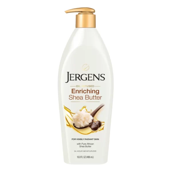 Jergens Oil-Infused Enriching Shea Butter Moisturizer 496ml