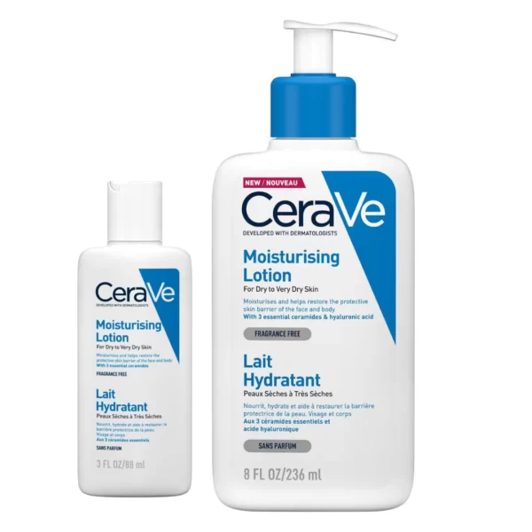 CeraVe Moisturizing Lotion for Dry to Very Dry Skin 236ml (88ml)