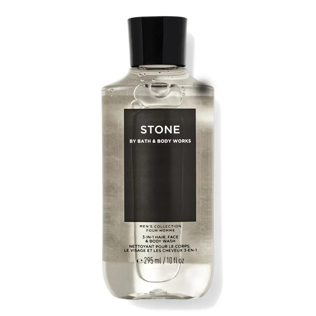Stone 3-in-1 Hair, Face & Body Wash 295ml