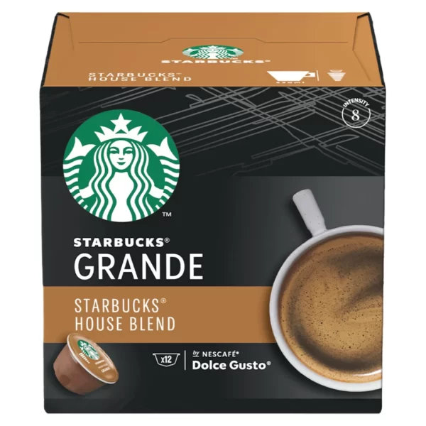 Starbucks House Blend Grande Nescafe Dolce Gusto Coffee Pods
