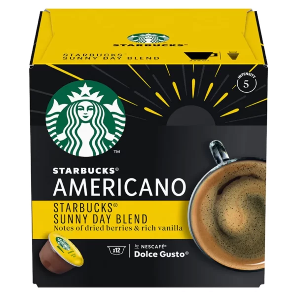 Starbucks Americano Sunny Day Blend Dolce Gusto Coffee Pods