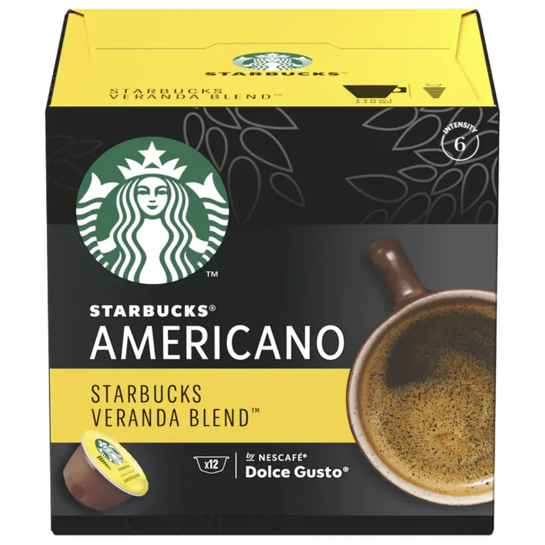 Starbucks Veranda Blend Americano Dolce Gusto Coffee Pods