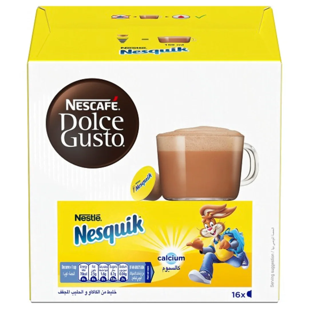 Nesquik Chocolate Nescafe Dolce Gusto Coffee Pods