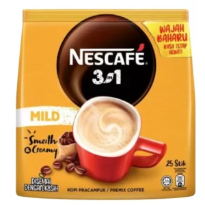 Nescafe 3 in 1 Mild Coffee Instant Sachets