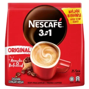 Nescafe 3 in 1 Original Coffee Instant Sachets