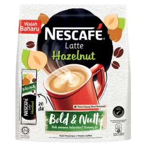 Nescafe Latte Hazelnut Coffee Instant Sachets