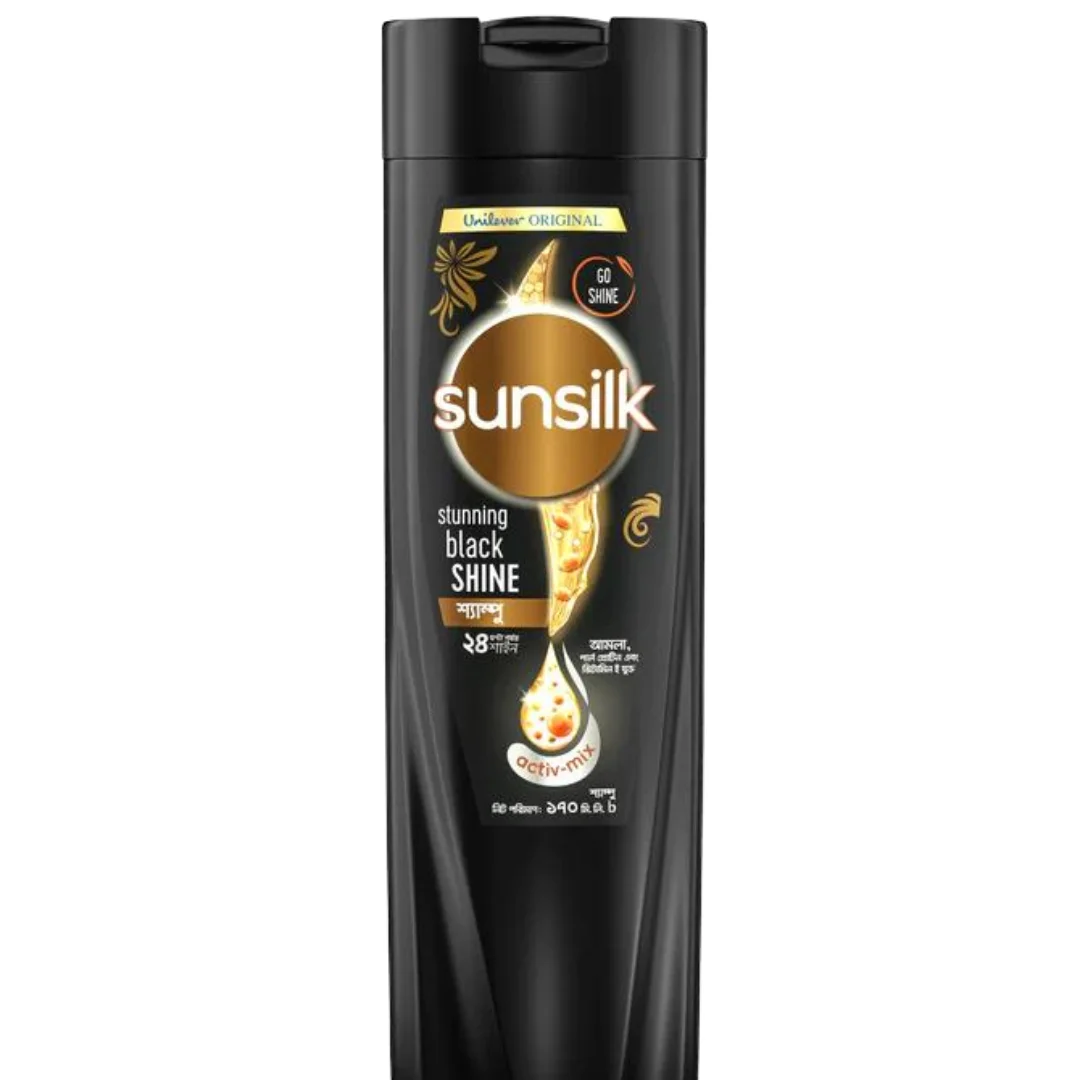 Sunsilk Stunning Black Shine Shampoo 170ml