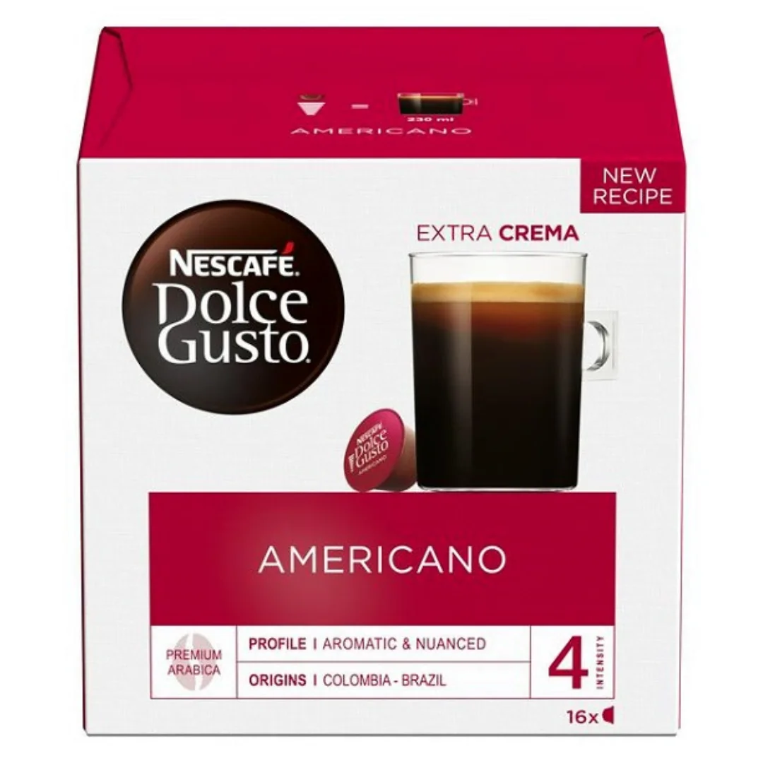 Americano Nescafe Dolce Gusto Coffee Pods