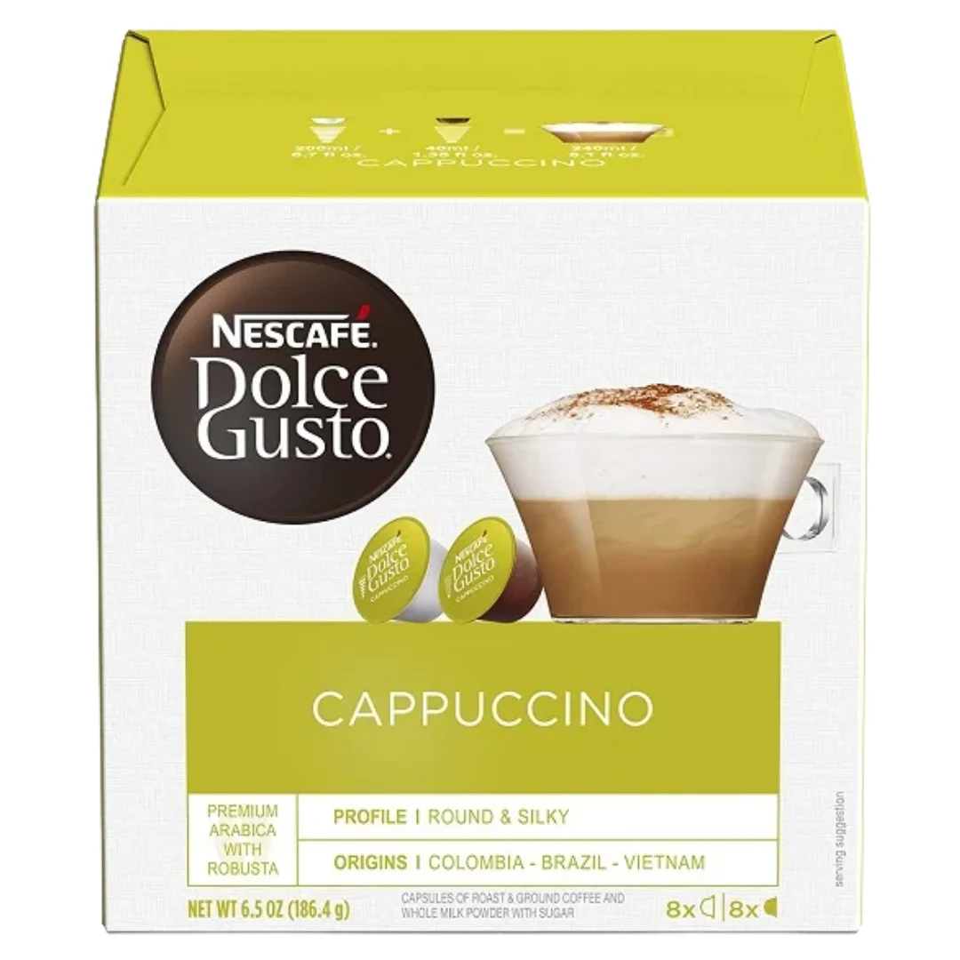 Cappuccino Nescafe Dolce Gusto Coffee Pods