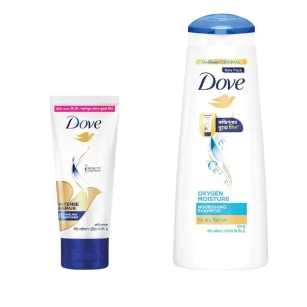 Dove Oxygen Moisture Shampoo 330ml (Conditioner Free)
