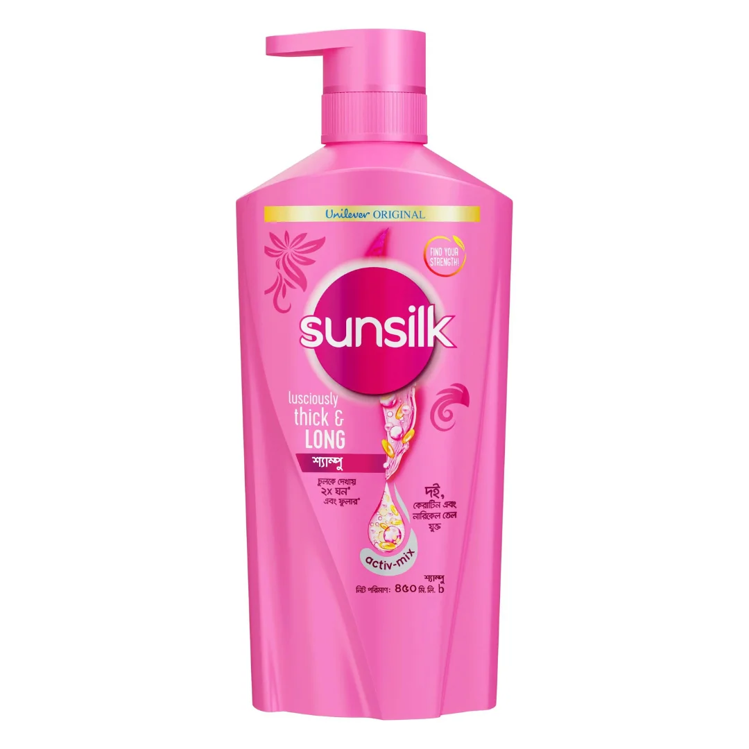 Sunsilk Lusciously Thick and Long Shampoo 450ml