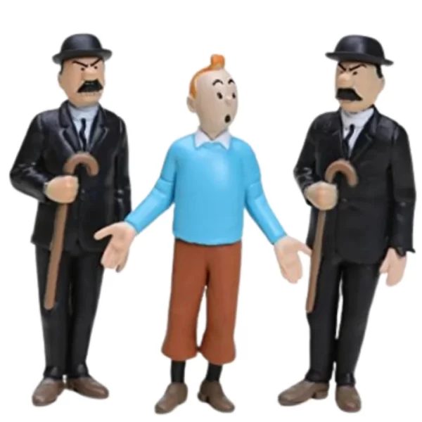 Tintin Action Figure Set of 6