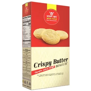 Well Food Crispy Butter Biscuit 250gm