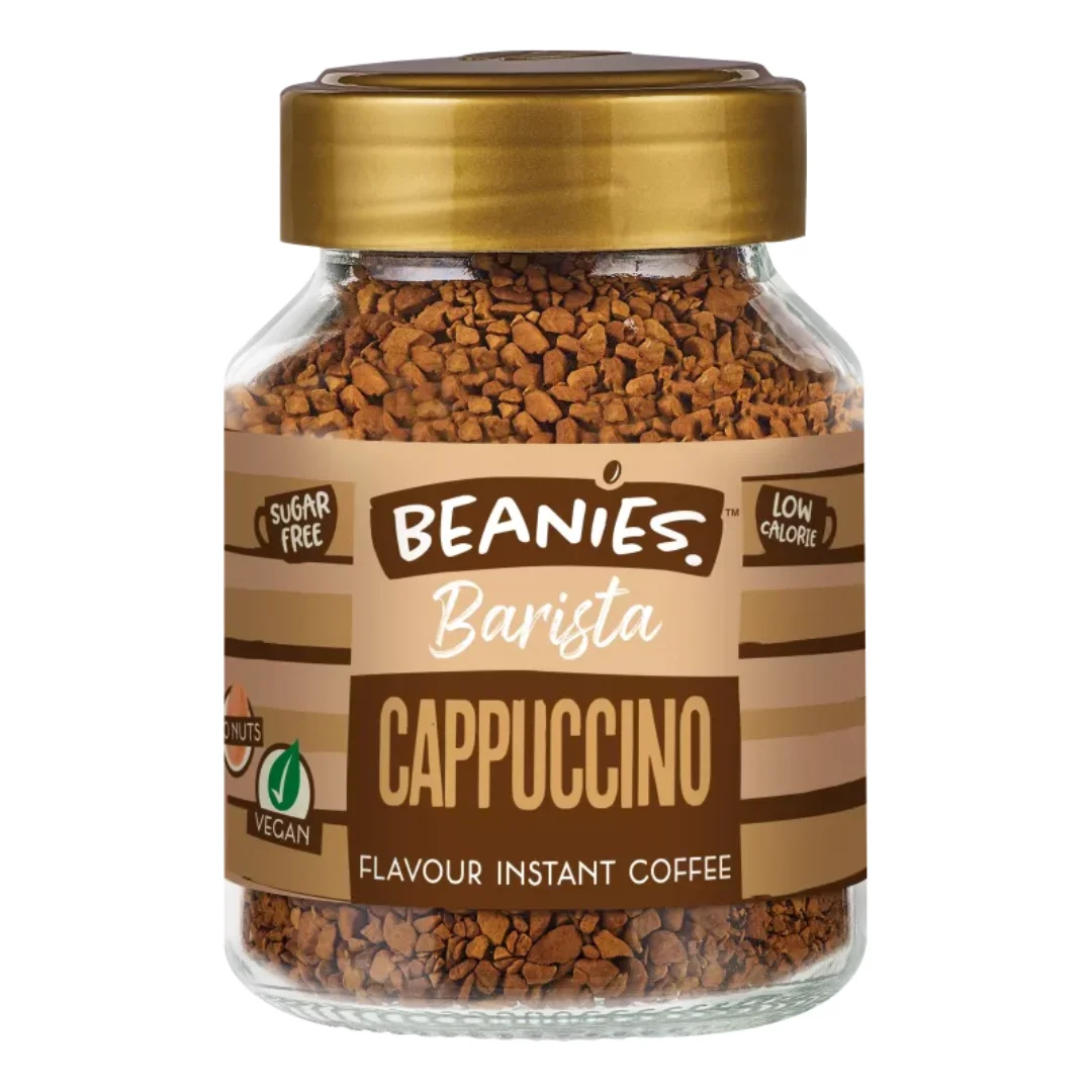 Beanies Barista Cappuccino Flavoured Coffee 50g