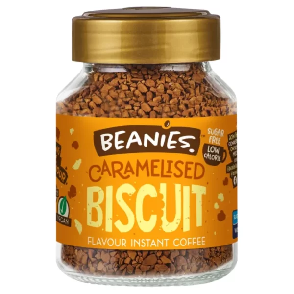 Beanies Caramelised Biscuit Flavoured Coffee 50g