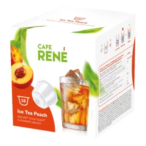 Café Rene Peach Ice Tea Nescafe Dolce Gusto Pods