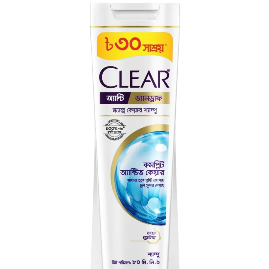 Clear Complete Active Care Shampoo 80ml