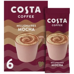 Costa Millionaires Mocha Coffee Sachets 6 x 23g