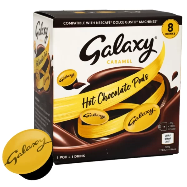 Galaxy Caramel Chocolate Dolce Gusto Pods