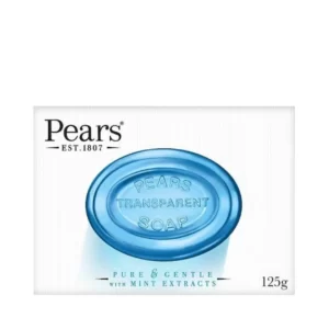 Pears Transparent Soap Pure and Gentle with Mint Extracts 125g
