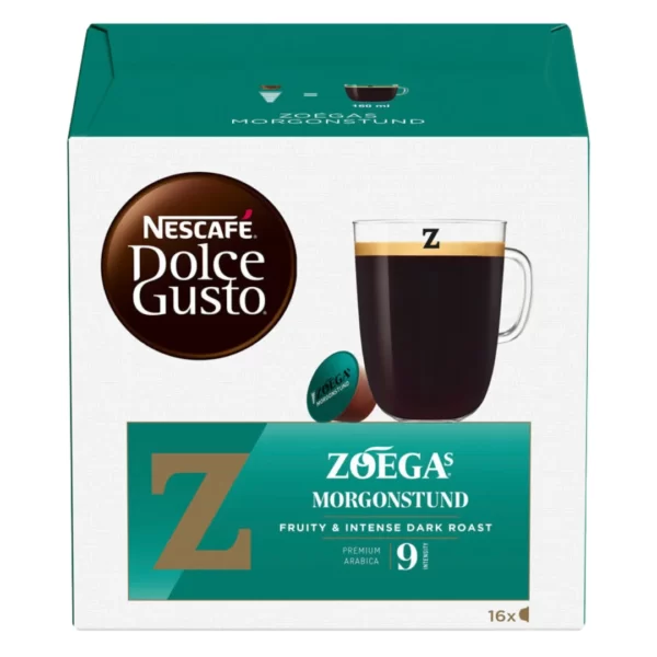 Zoégas Morgenstund Nescafe Dolce Gusto Coffee Pods