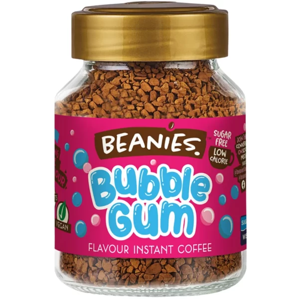 Beanies Bubble Gum Flavour Instant Coffee 50g