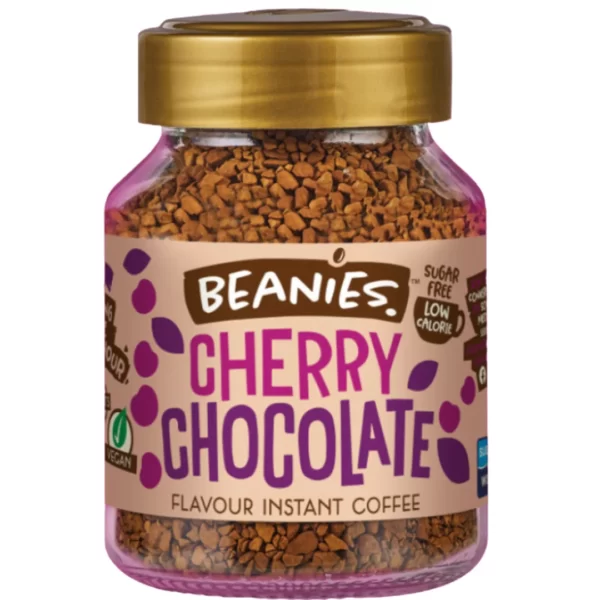 Beanies Cherry Chocolate Flavour Instant Coffee 50g