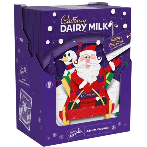 Cadbury Dairy Milk Chocolate Advent Calendar 90g