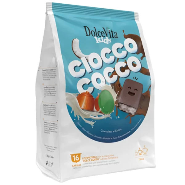 Dolce Vita Coconut Chocolate Dolce Gusto Coffee Pods