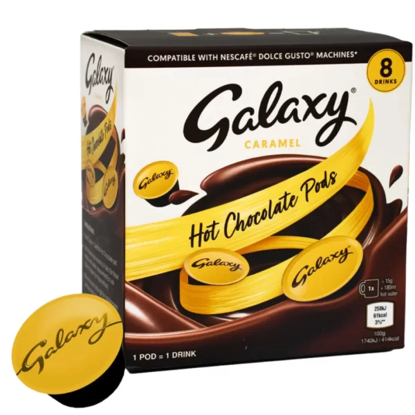 Galaxy Caramel Hot Chocolate Dolce Gusto Pods