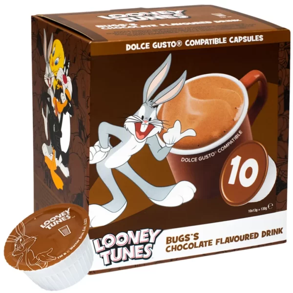 Looney Tunes Bugs' Chocolate Dolce Gusto Pods