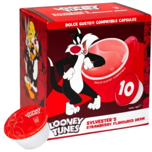 Looney Tunes Sylvester's Strawberry Dolce Gusto Pods