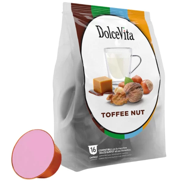 Dolce Vita Toffee Nut Dolce Gusto Coffee Pods