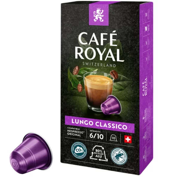 Café Royal Lungo Classico Nespresso Coffee Pods