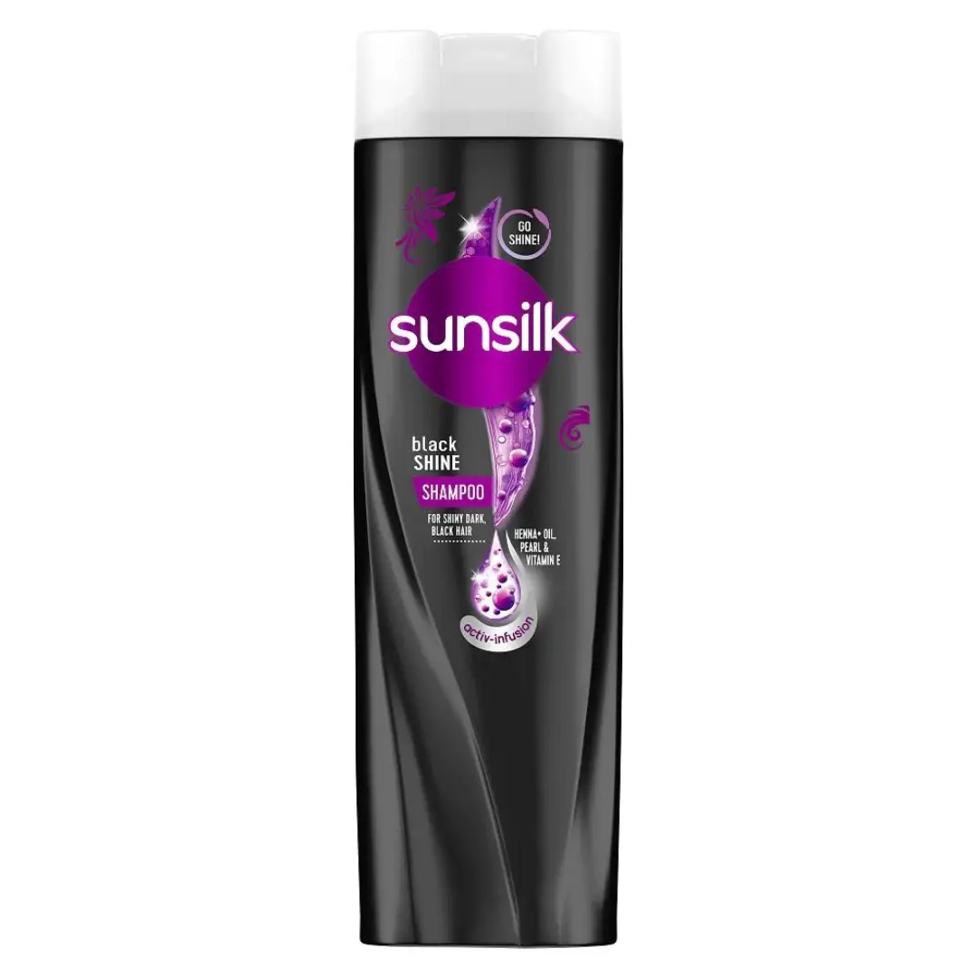 Sunsilk Black Shine Shampoo 300ml(Imported)