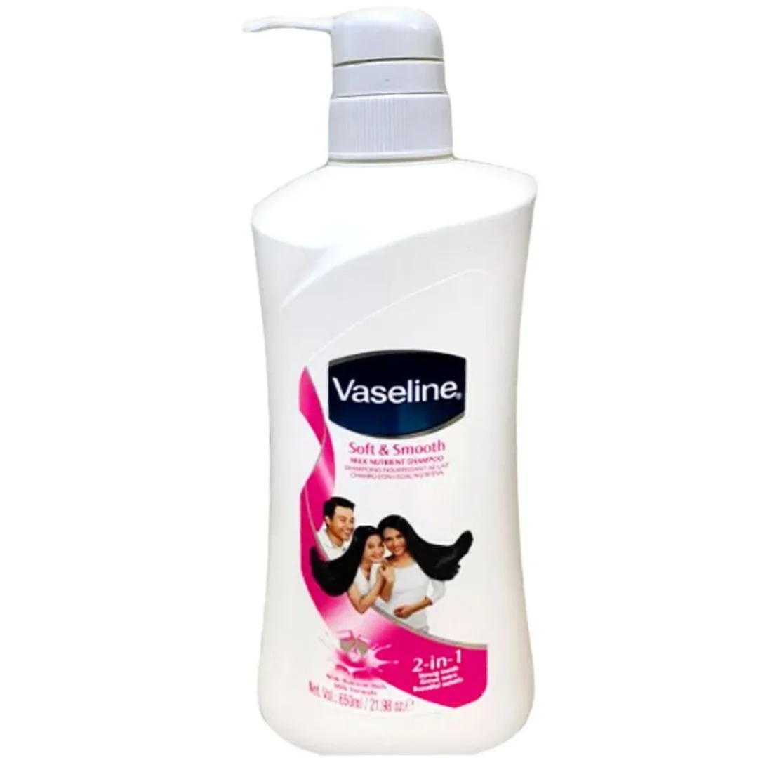 Vaseline Soft & Smooth Milk Nutrient Shampoo 650ml
