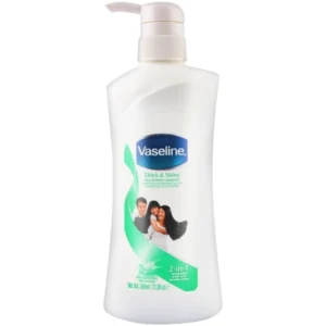 Vaseline Thick & Shiny Milk Nutrient Shampoo (2 in 1) 650 ml