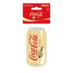 Coca-Cola Paper Car Air Freshener Vanilla Scented