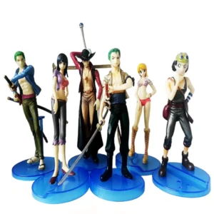 One Piece Anime Figurines (2) Set Of 6