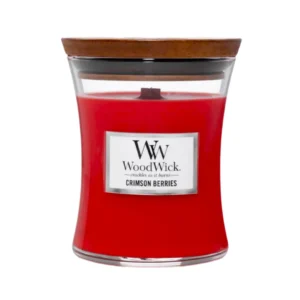 Wood Wick Midium Jar Crimson Berries Candle (275g)