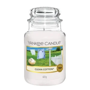 Yankee Candle Classic Large Jar Clean Cotton (Fresh) 623g
