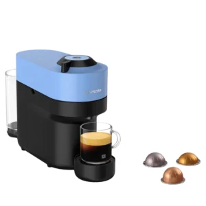 Nespresso Vertuo Pop Capsule Coffee Machine, Pacific Blue